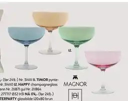 Bohus HAPPY champagneglass, NOK 254 tilbud