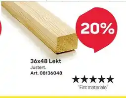 Byggmax 36x48 Lekt tilbud