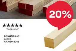 Byggmax 48x48 Lekt tilbud