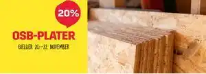 Byggmax OSB-PLATER tilbud