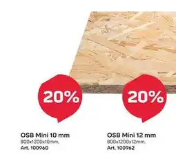 Byggmax OSB Mini 10 mm tilbud