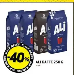 Bunnpris ALI KAFFE 250 G tilbud