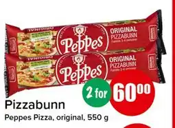 Spar Pizzabunn, NOK 60 tilbud