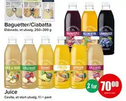 Spar Juice, NOK 70 tilbud