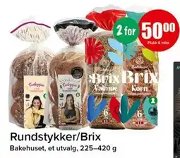 Spar Rundstykker/Brix, NOK 50 tilbud