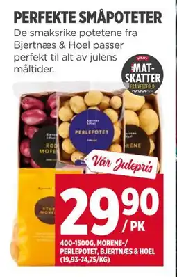 Meny PERFEKTE SMÅPOTETER, NOK 29.9 tilbud