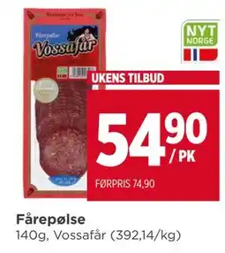 Meny Fårepølse, NOK 54.9 tilbud
