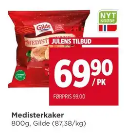 Meny Medisterkaker, NOK 69.9 tilbud