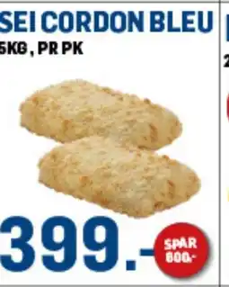 Price Lagerbutikk Sei cordon bleu tilbud