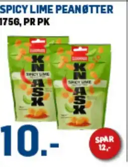 Price Lagerbutikk Spicy lime peanøtter tilbud