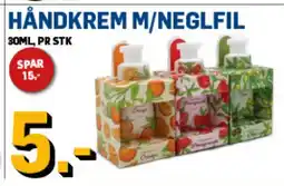 Price Lagerbutikk Håndkrem m/neglfil tilbud