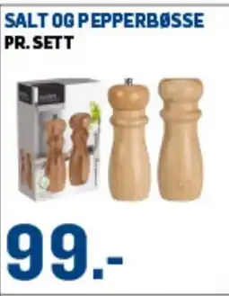 Price Lagerbutikk Salt og pepperbøsse tilbud