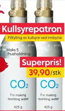 Rusta Kullsyrepatron tilbud