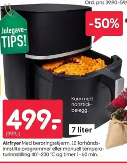 Rusta Airfryer tilbud