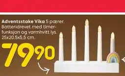 Rusta Adventsstake vika tilbud