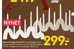 Rusta Adventsstake Danholn tilbud