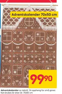 Rusta Adventskalender a tilbud
