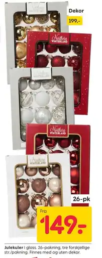 Rusta Julekuler tilbud