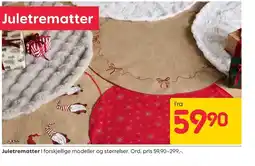 Rusta Juletrematter tilbud