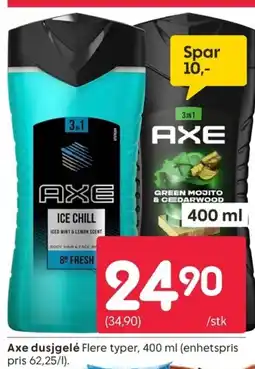 Rusta Axe dusjgelé tilbud