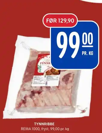 Rema 1000 Tynnribbe tilbud