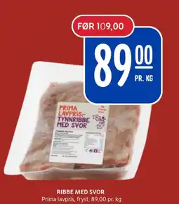 Rema 1000 Ribbe med svor tilbud