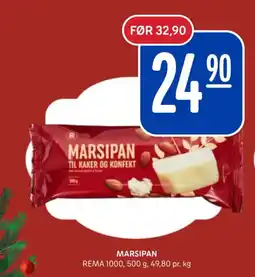 Rema 1000 Marsipan tilbud