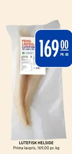 Rema 1000 Lutefisk helside tilbud