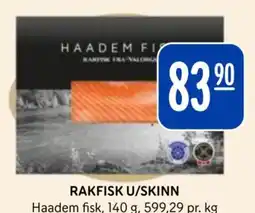 Rema 1000 Rakfisk u/skinn tilbud