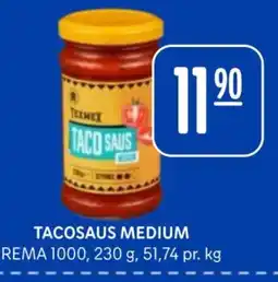 Rema 1000 Tacosaus medium tilbud