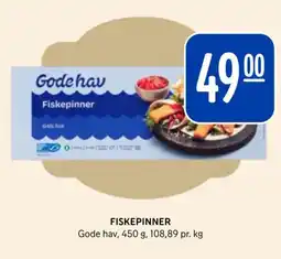 Rema 1000 Fiskepinner tilbud