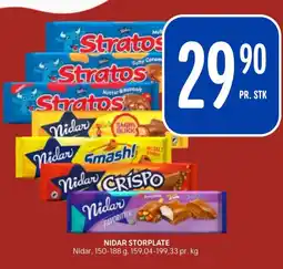 Rema 1000 Nidar storplate tilbud