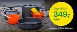 Felleskjøpet Falkeberg Hiker kjelesett, NOK 349 tilbud