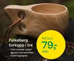 Felleskjøpet Falkeberg turkopp i tre, NOK 79 tilbud