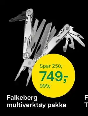 Felleskjøpet Falkeberg multiverktøy pakke, NOK 749 tilbud
