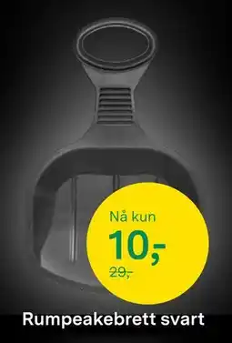 Felleskjøpet Rumpeakebrett svart, NOK 10 tilbud