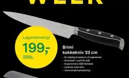 Felleskjøpet Brimi kokkekniv 33 cm, NOK 199 tilbud
