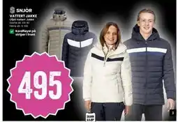 Sport Outlet VATTERT JAKKE, NOK 495 tilbud