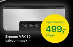 Felleskjøpet Brecom VR-130 vakuummaskin, NOK 499 tilbud
