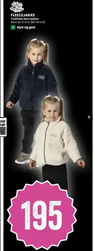 Sport Outlet FLEECEJAKKE, NOK 195 tilbud