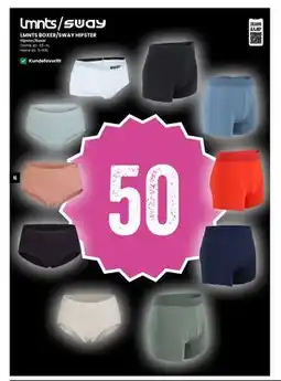 Sport Outlet LMNTS BOXER/SWAY HIPSTER, NOK 50 tilbud