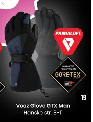 Sport Outlet Vooz Glove GTX Man, NOK 295 tilbud