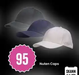 Sport Outlet Nuten Caps, NOK 95 tilbud