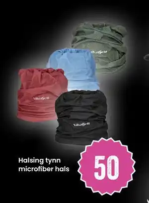 Sport Outlet Halsing tynn microfiber hals, NOK 50 tilbud