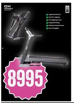 Sport Outlet TREDEMØLLE, NOK 8995 tilbud