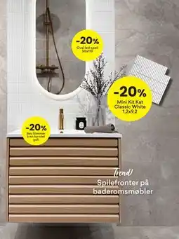 Right Price Tiles Oval led speil 50x110 tilbud