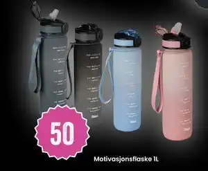 Sport Outlet Motivasjonsfl aske 1L, NOK 50 tilbud