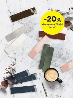 Right Price Tiles Gemstone 7,5x30 serien tilbud