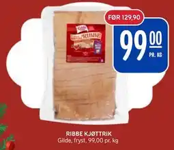 Rema 1000 RIBBE KJØTTRIK, NOK 99 tilbud