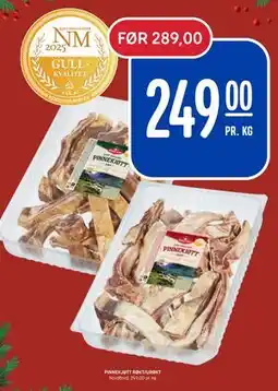 Rema 1000 PINNEKJØTT RØKT/URØKT, NOK 249 tilbud